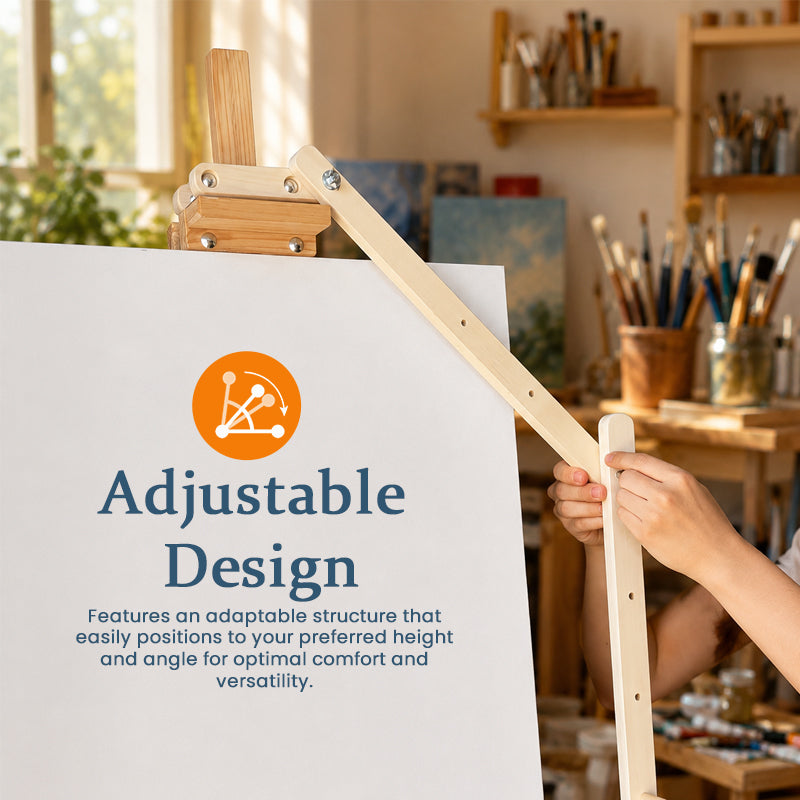 Adjustable Artist Hand Rest | Stable Painting Support for Canvas & Easel
