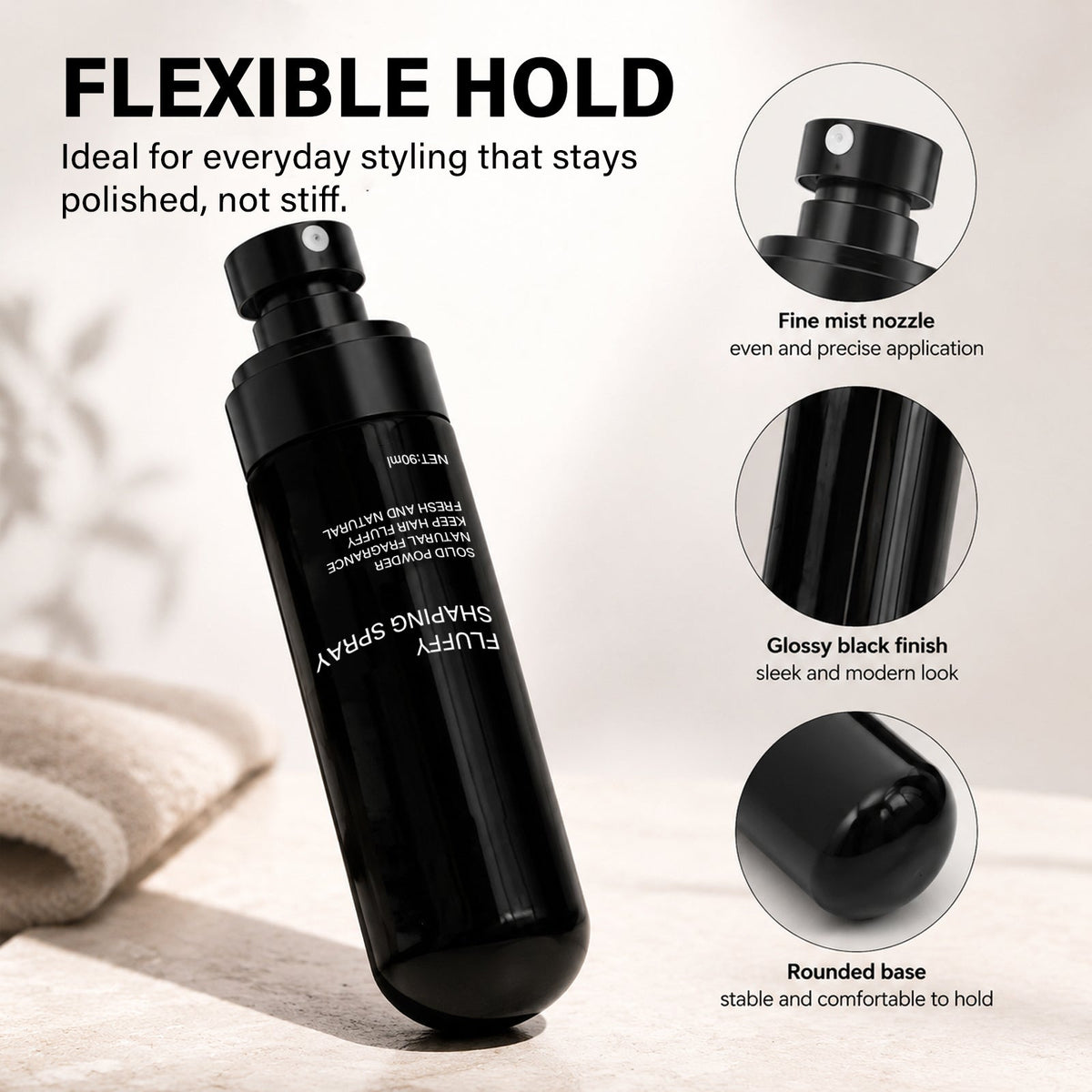 Fluffy Base Spray 90ml Fluffy Styling Spray