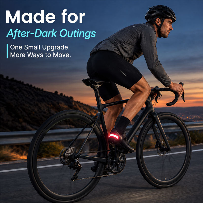 LED Heel Lights for Shoes – Running & Walking Visibility Lights