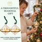 🎄 Vintage Transparent Christmas Tree Ornaments