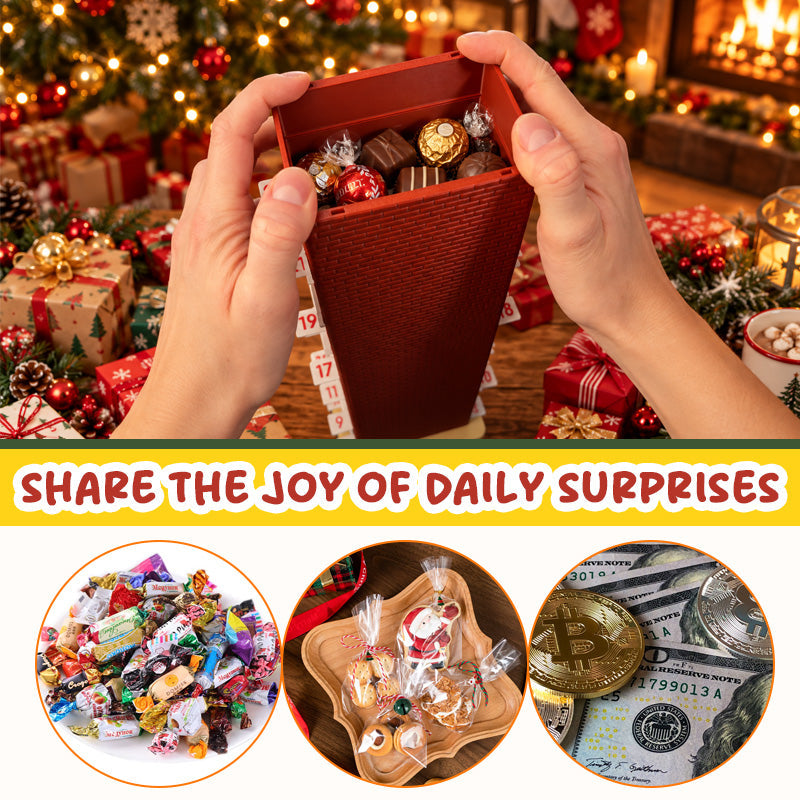 Chimney Candy Advent Calendar – Christmas Countdown Treat Dispenser
