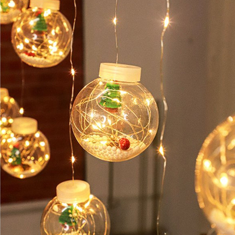LED Christmas Hanging Ornaments | Cozy Holiday Lights For Tree, Window & Home Decor
