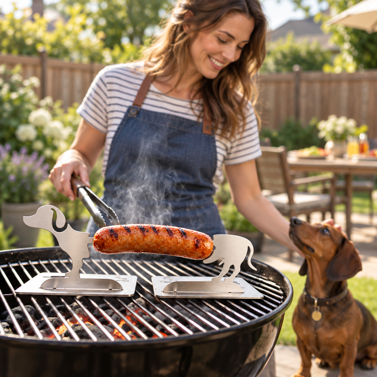 🌭 Dachshund Hot Dog Holder — A Playful Twist for Your Table