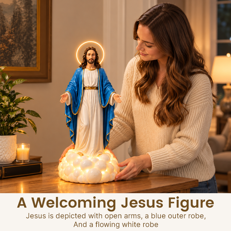 Jesus Cloud Mist Aromatherapy Lamp Ornament