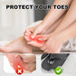 Invisible Anti-Chafing Toe Guards for Sandals | Clear Non-Slip Toe Protectors & Pain Relief Pads