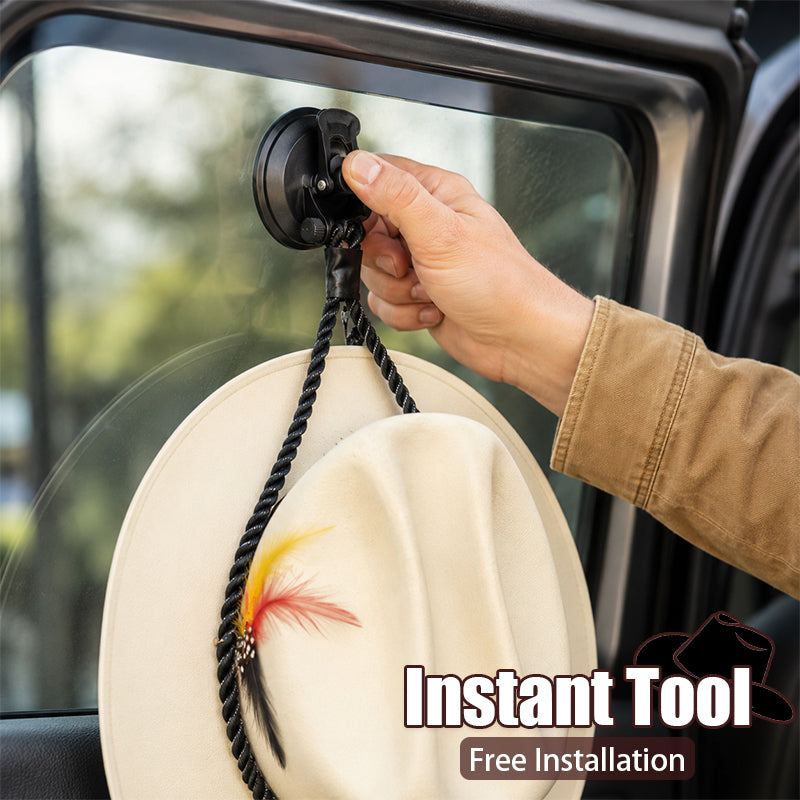 Suction Cup Cap Holder – Space-Saving Hat Organizer