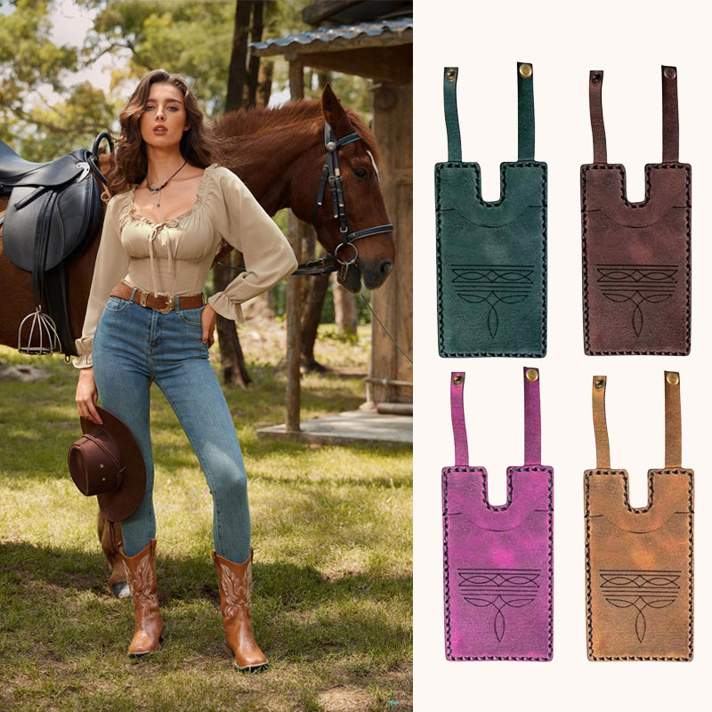 The Original Western Boot Wallet 👢 — Your Secret Essential for Hands-Free Freedom