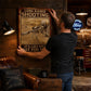 🎯Long-Range Shooting Wall Sign: Perfect Man Cave Decor & Gift for Hunters
