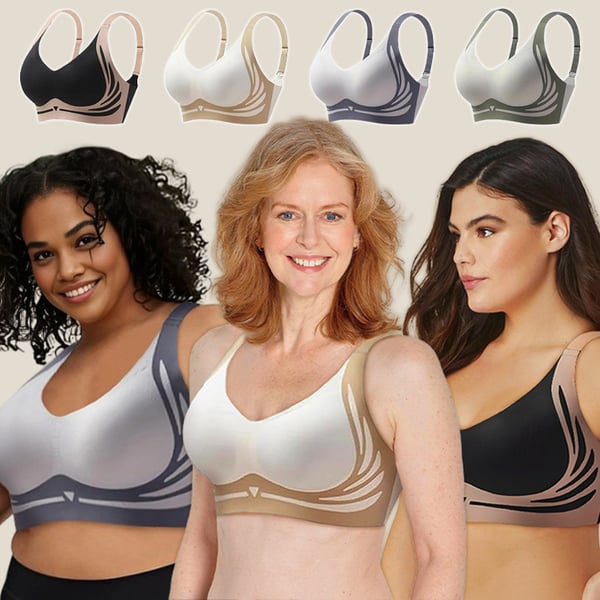 🔥🎁Super gather bra | Wireless Push-up Bra👍No more sagging breasts