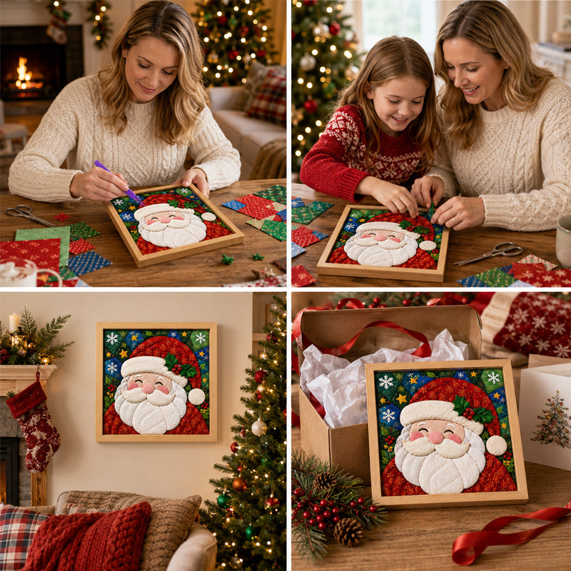 DIY Christmas Fabric Art Painting Kit