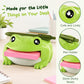 Frog Sticky Note Organizer with Drawing Stencils & Pen Holder