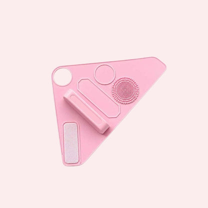 Hands-Free Makeup Brush Holder – Secure Grip Beauty Tool for Effortless Blending