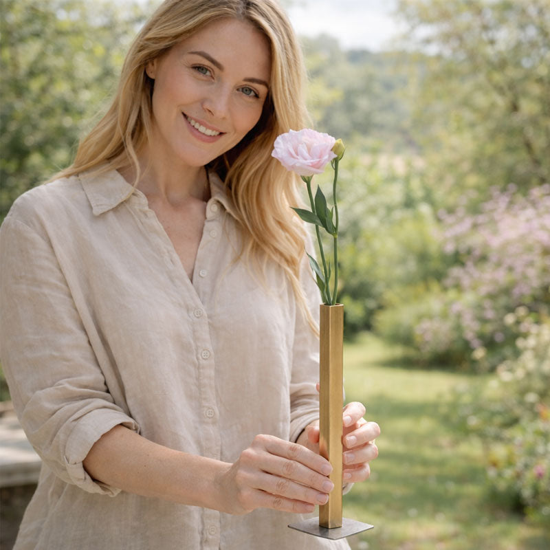 Magnetic Flower Long Vase