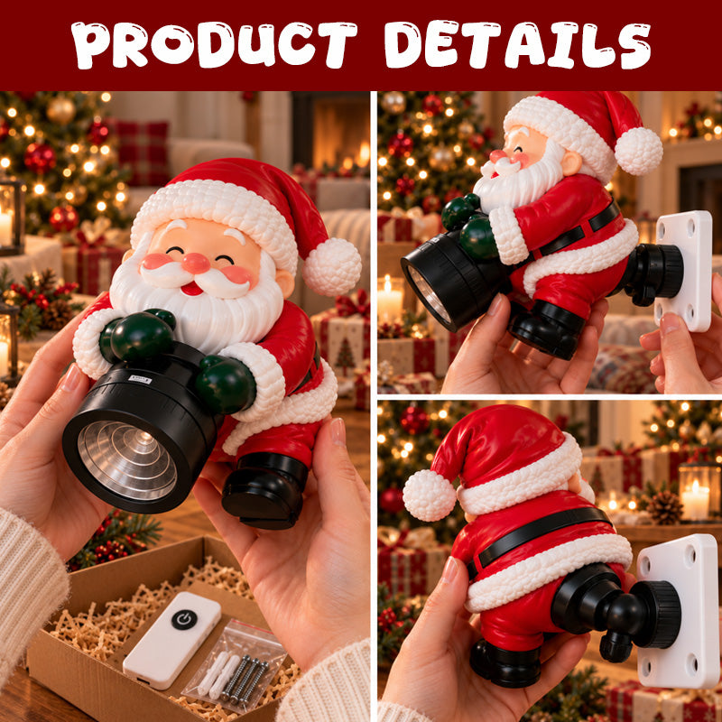 Santa Christmas Welcome Projector
