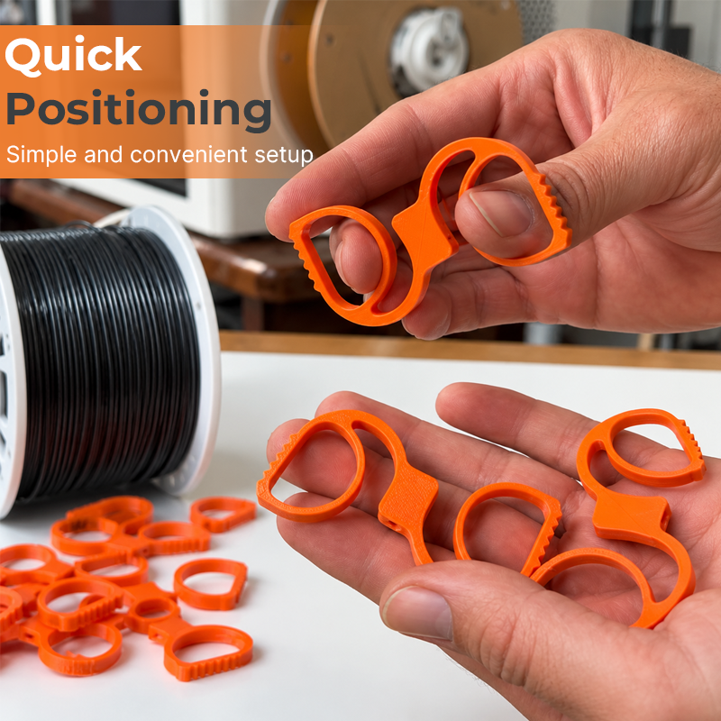 3D Printing Filament Clip – Wearable Anti-Tangle Spool Holder