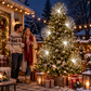 LED Starburst Christmas Tree Decoration Light