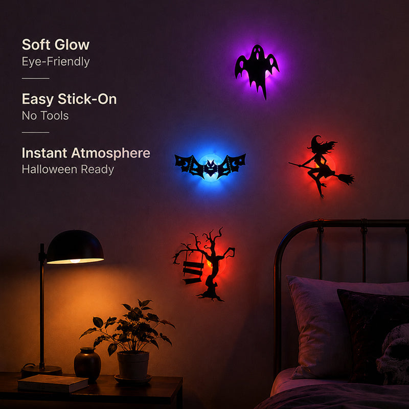 🎃 Halloween LED Wall Decor Lights