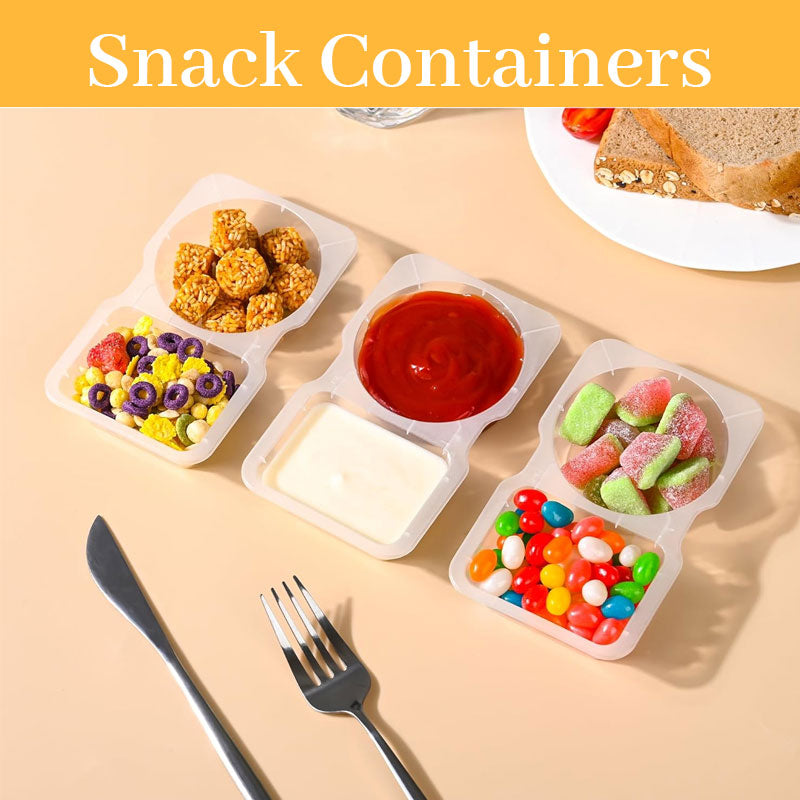 Reusable Microwave-Safe Food Storage Containers