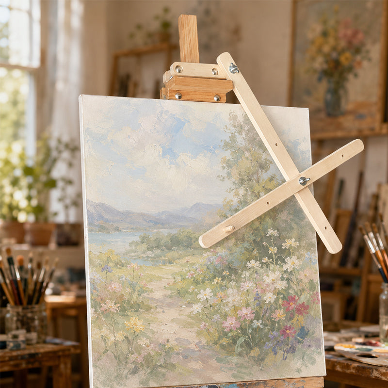 Adjustable Artist Hand Rest | Stable Painting Support for Canvas & Easel