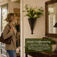 Wall-Mounted Plant Vase Decor