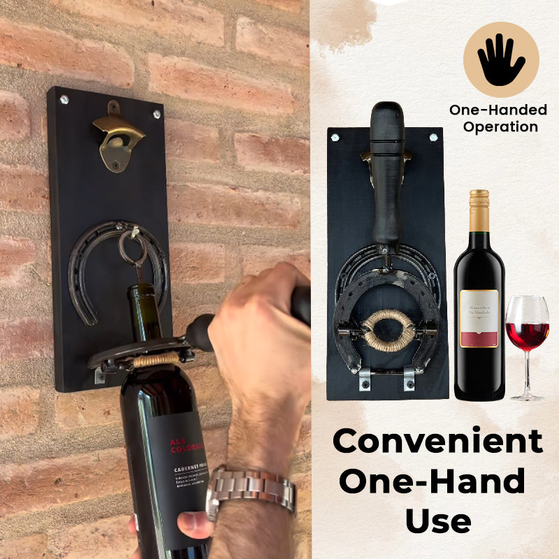 🍷 Wall-Mounted Bottle Opener