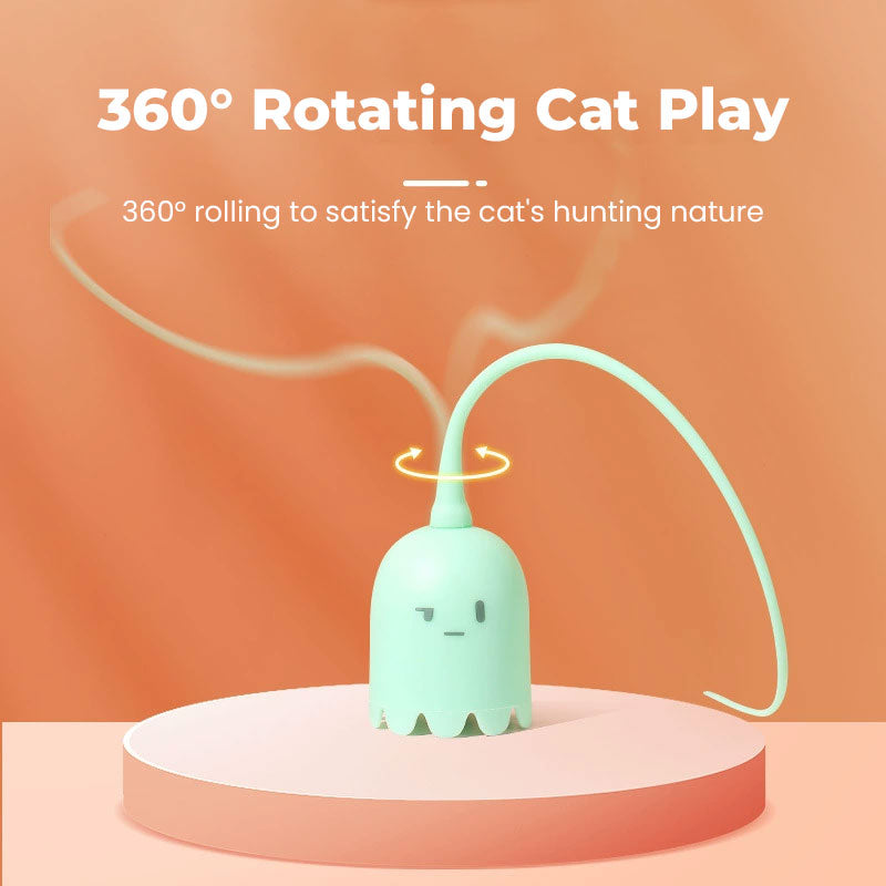 Small Tail Pet Electric Cat Toy Stick