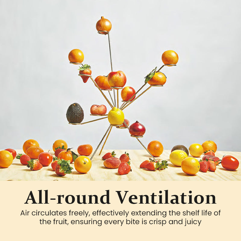 🎆 Table-Top Fireworks | Blooming Floral Fruit Sculpture Vase 🌸🍎