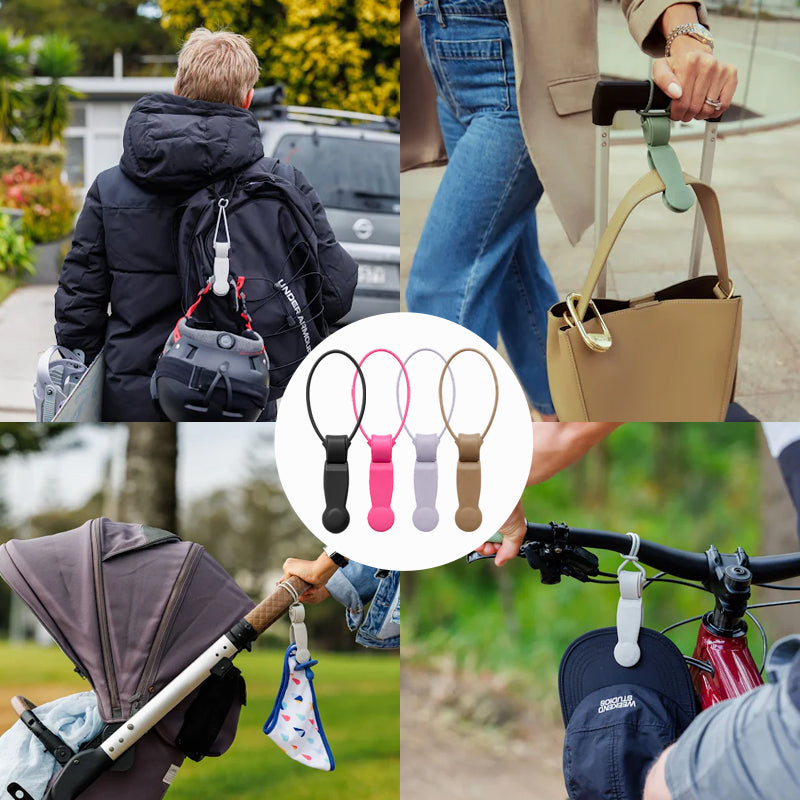 Magnetic Travel Hat Clip | Hands-Free Cap Holder for Bags & Backpacks