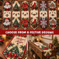 ✨ DIY Christmas Diamond Painting Table Runner Kit