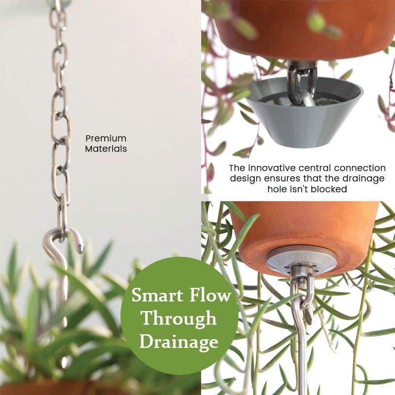🌿 The Vertical Oasis: Transformable Hanging Pot Kit