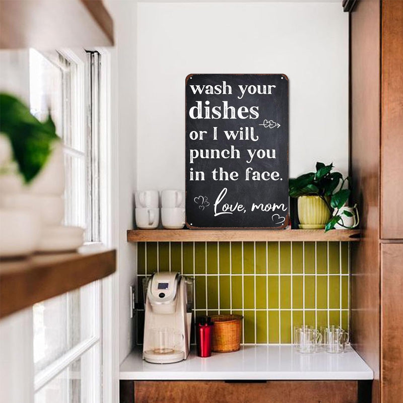 "Love, Mom" Decorative Plaque