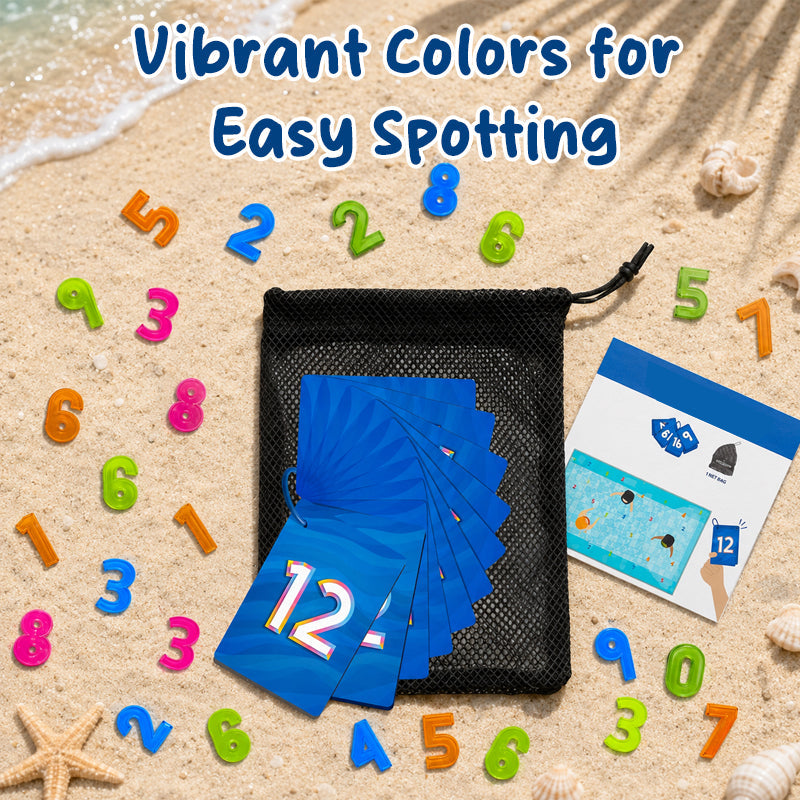 Kids' Pool Number Dive Game | Educational Underwater Treasure Hunt