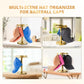 360° Rotating Baseball Cap Organizer with Storage Tray