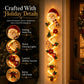 Gingerbread - MerryCascade Glowing Christmas Door Hanger