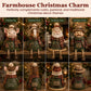Christmas Cow Figurine — Cozy Holiday Home Decor