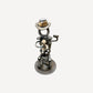 🤠 Lazy Cowboy Metal Sculpture