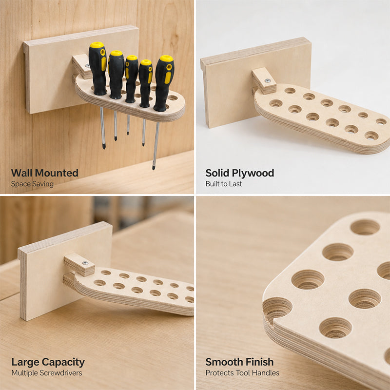 Screwdriver Storage Rack