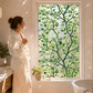 Botanical Stained Glass Leaf Window Film