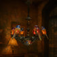 🦜 “Tropical Harmony” Parrot Chandelier — Light Up the Magic of the Tropics