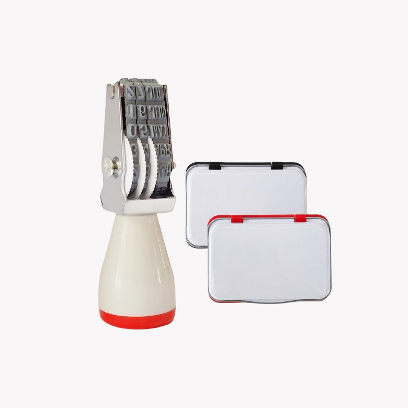 Egg Date Stamp Kit with Ink Pads