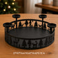 Christmas Forest Advent Candle Holder | 4-Week Holiday Countdown Decor