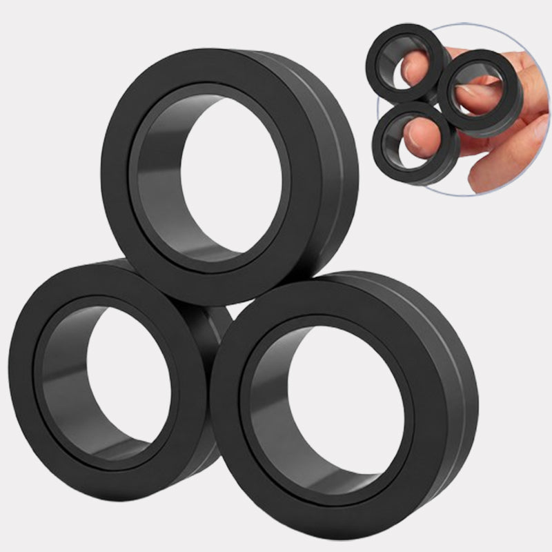 🧲✨ Magnetic Fidget Rings