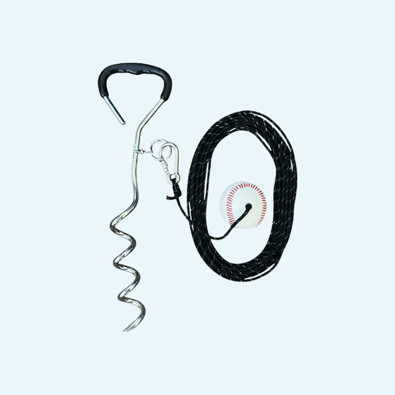 Baseball-on-a-Rope Swing Trainer – Improve Bat Speed, Contact & Power ⚾️🔥