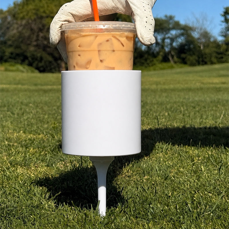 Portable Golf Ground Cup Holder – Drink Holder Stake for Coffee & Beverage Cups