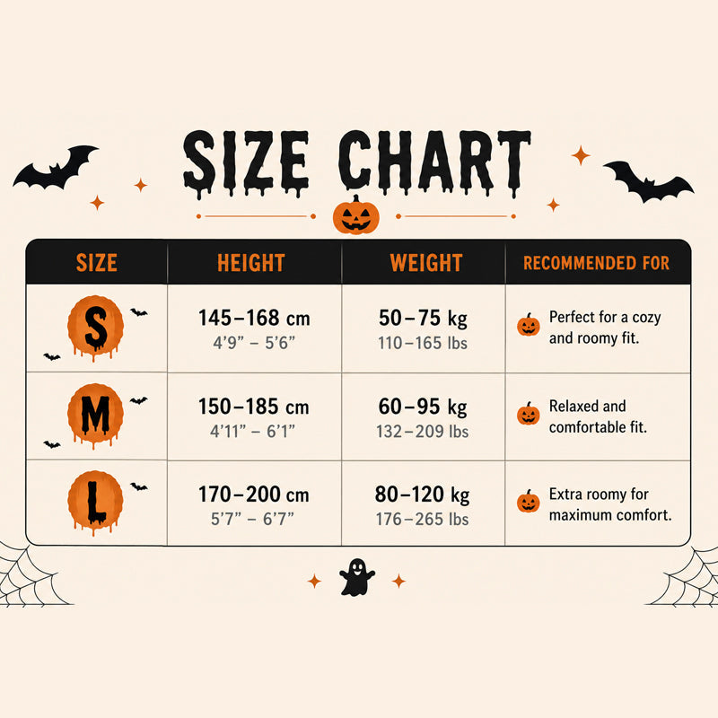 🎃 Early Halloween Drop | Cozy Pumpkin Onesie | Jack-O'-Lantern Halloween Jumpsuit Pajama Costume