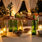 Artisanal Wine Flight Serving Tray Set - Unique Drink Holders for Entertaining