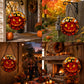 🎃 Early Halloween Vintage Metal Sign | Spooky Home & Porch Decor