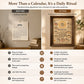 Hand-Embroidered Perpetual Calendar Wall Art