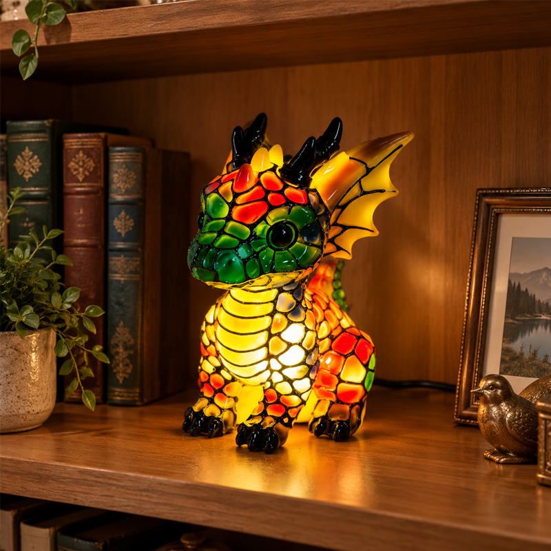 Colorful Dragon LED Accent Light – Fantasy Decorative Night Lamp