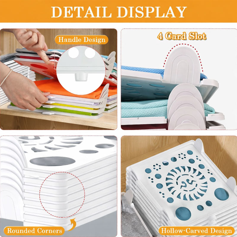 👕 Lazy Folding Board – Neat Clothes in Seconds